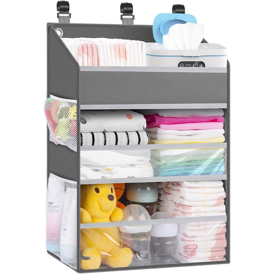 Photoone hanging diaper caddy organizer front view