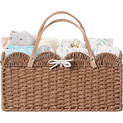 Hblife large baby diaper caddy front view