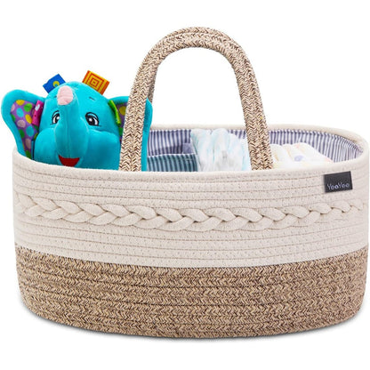 YeaYee baby diaper caddy organizer front view