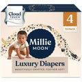 Millie Moon Luxury Baby Diapers size four front view packaging