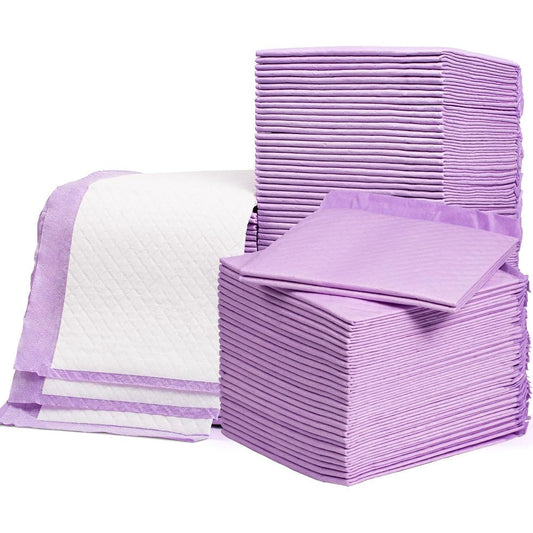 Buyockss disposable baby underpads 50 pack front view packaging