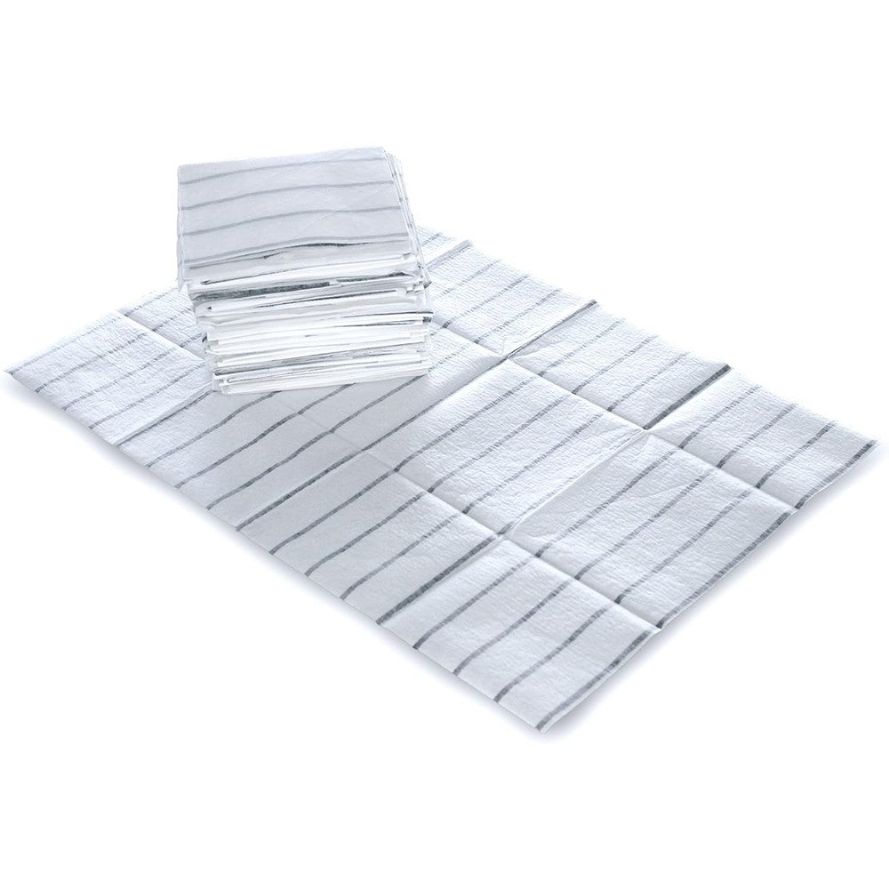 Baby Bright disposable diaper changing pads front packaging view