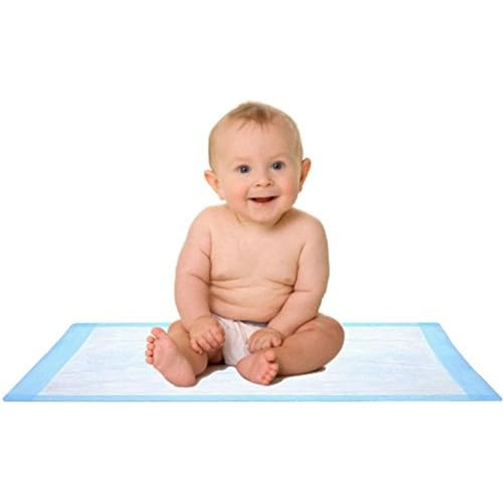 BrightCare disposable baby changing pad liner front view