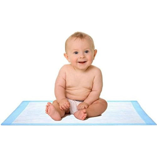 BrightCare disposable baby changing pad liner front view