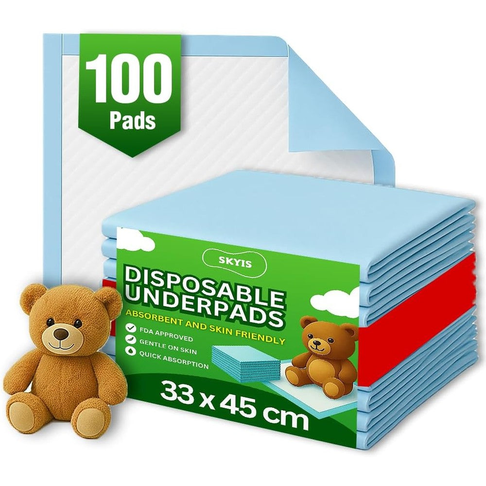 Skyis disposable baby change mat pack front view
