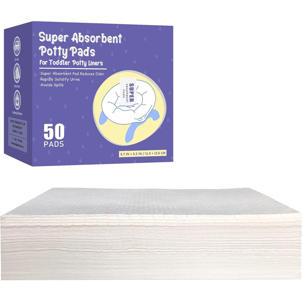 Waayaa disposable super absorbent potty pads front view packaging
