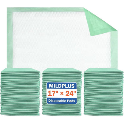 Mildplus disposable underpads front packaging view