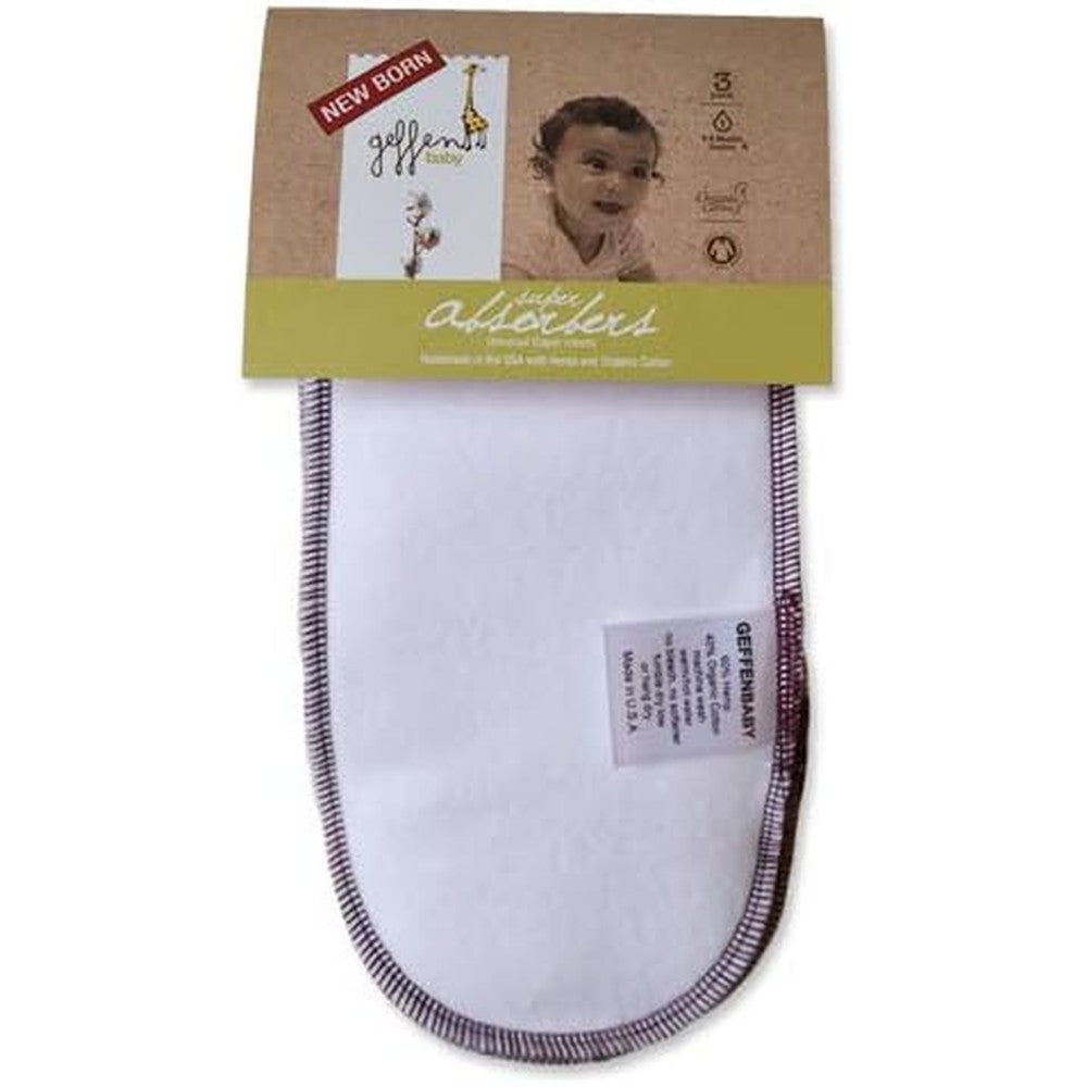 Geffen Baby Newborn Super Absorbers 3 Pack front view