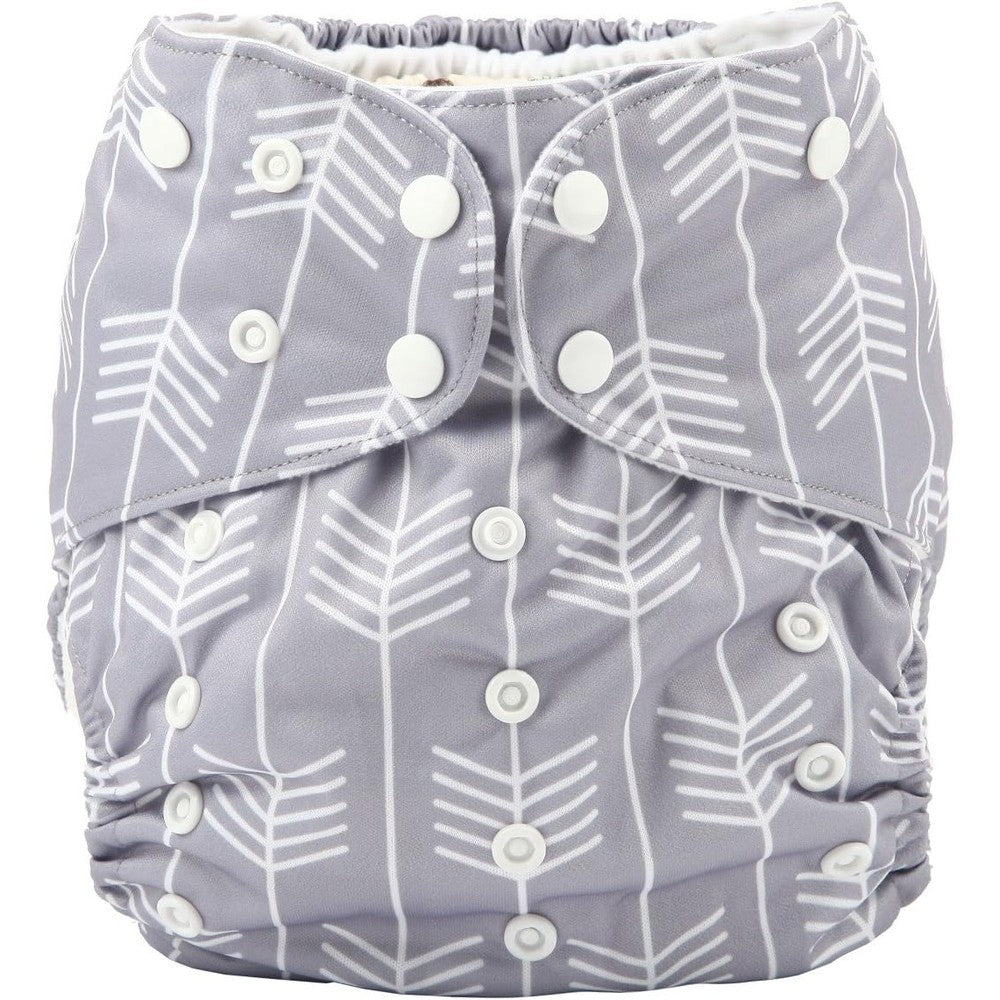 Sigzagor Junior Big Reusable Cloth Diaper arrow pattern front view