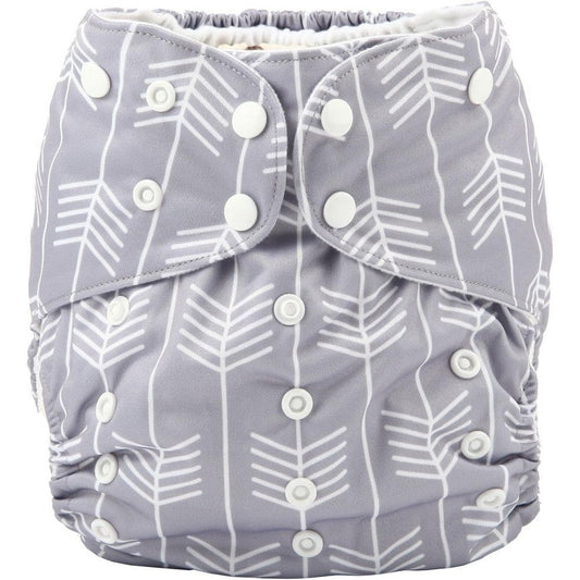 Sigzagor Junior Big Reusable Cloth Diaper arrow pattern front view
