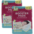 Lunapuer Overnight Diaper Booster Pads 64 count package front view