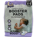 Lunapuer overnight diaper booster pads front view packaging