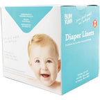 Bumkins disposable cloth diaper liners front box view