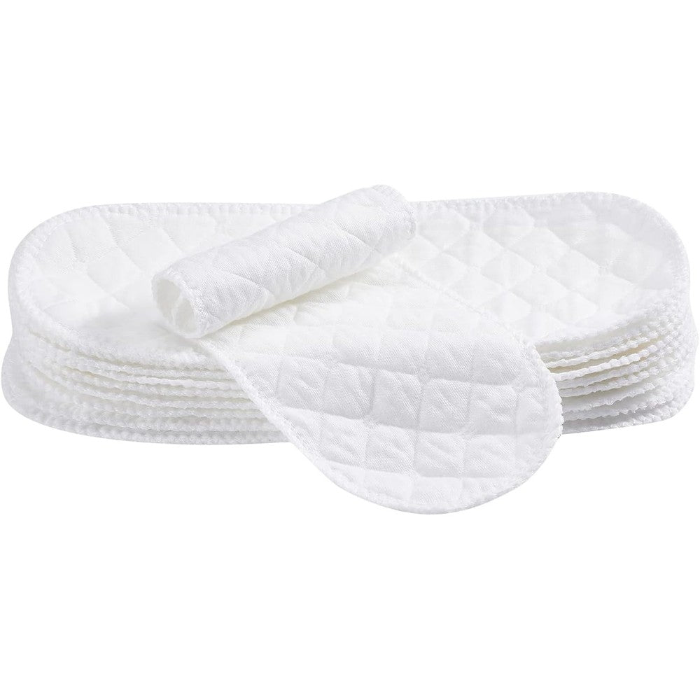 LXXIASHI 10PCS cotton reusable diaper inserts front view