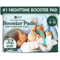 Naturally Nature Overnight Diaper Booster Pads front view box packaging