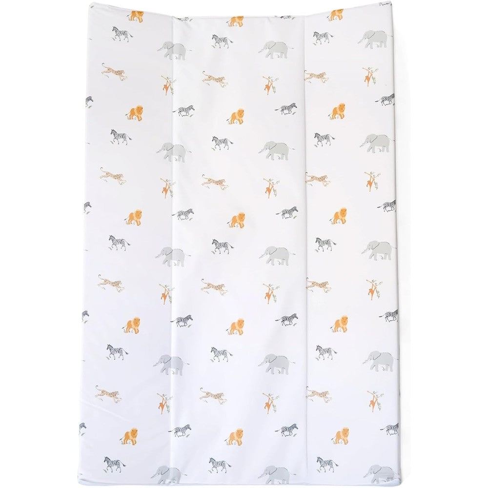 Clair De Lune Jungle Dream Anti-Roll Wedge Baby Changing Mat top view