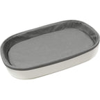 Stokke Sleepi Changer front view white oval changing pad