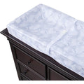 Delta Children Serta Perfect Sleeper Contoured Changing Pad front view baby care accessory