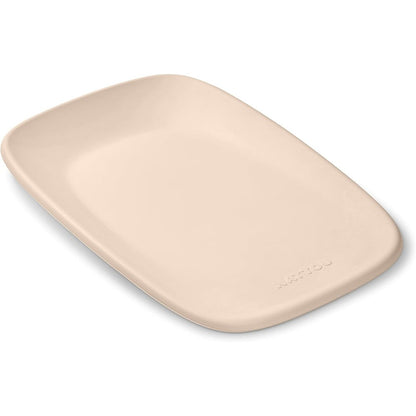 Nattou Softy Changing Pad beige front view for nursery