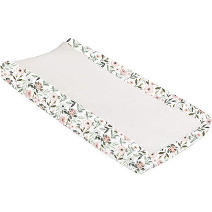 Thewasc baby changing pad for girls front view