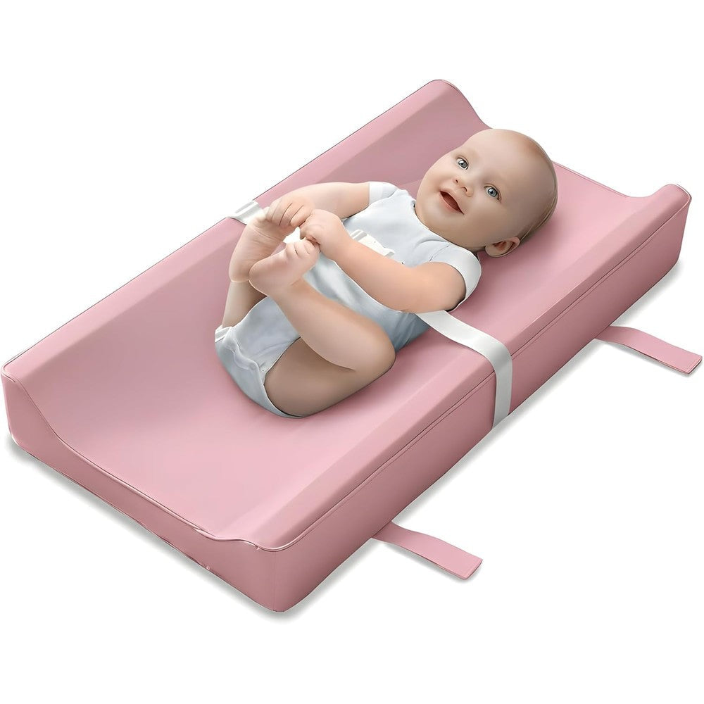 Modera Kryso baby changing pad front view in light pink