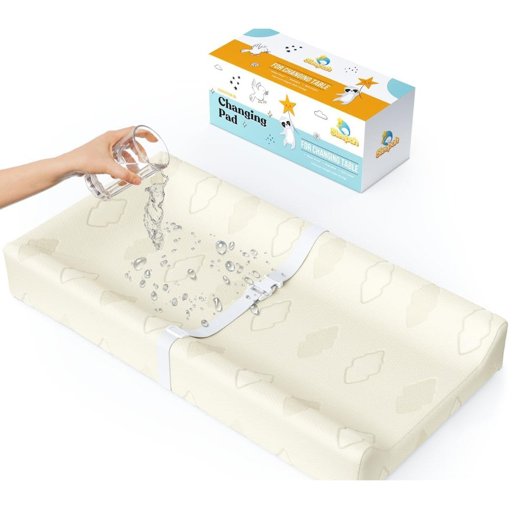 Sleepah cotton baby changing pad front view