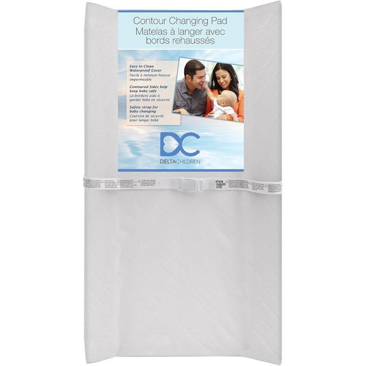 Delta Children Contoured Changing Pad front view for nursery