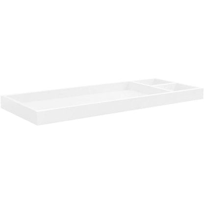 DaVinci Universal Wide Removable Changing Tray white front view nursery accessory