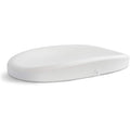 Hatch Baby Grow Smart Changing Pad front view white color nursery equipment