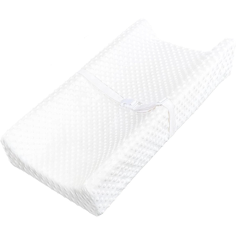 Yening mini baby diaper changing pad front view on nursery dresser