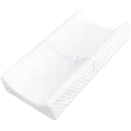 Yening mini baby diaper changing pad front view on nursery dresser