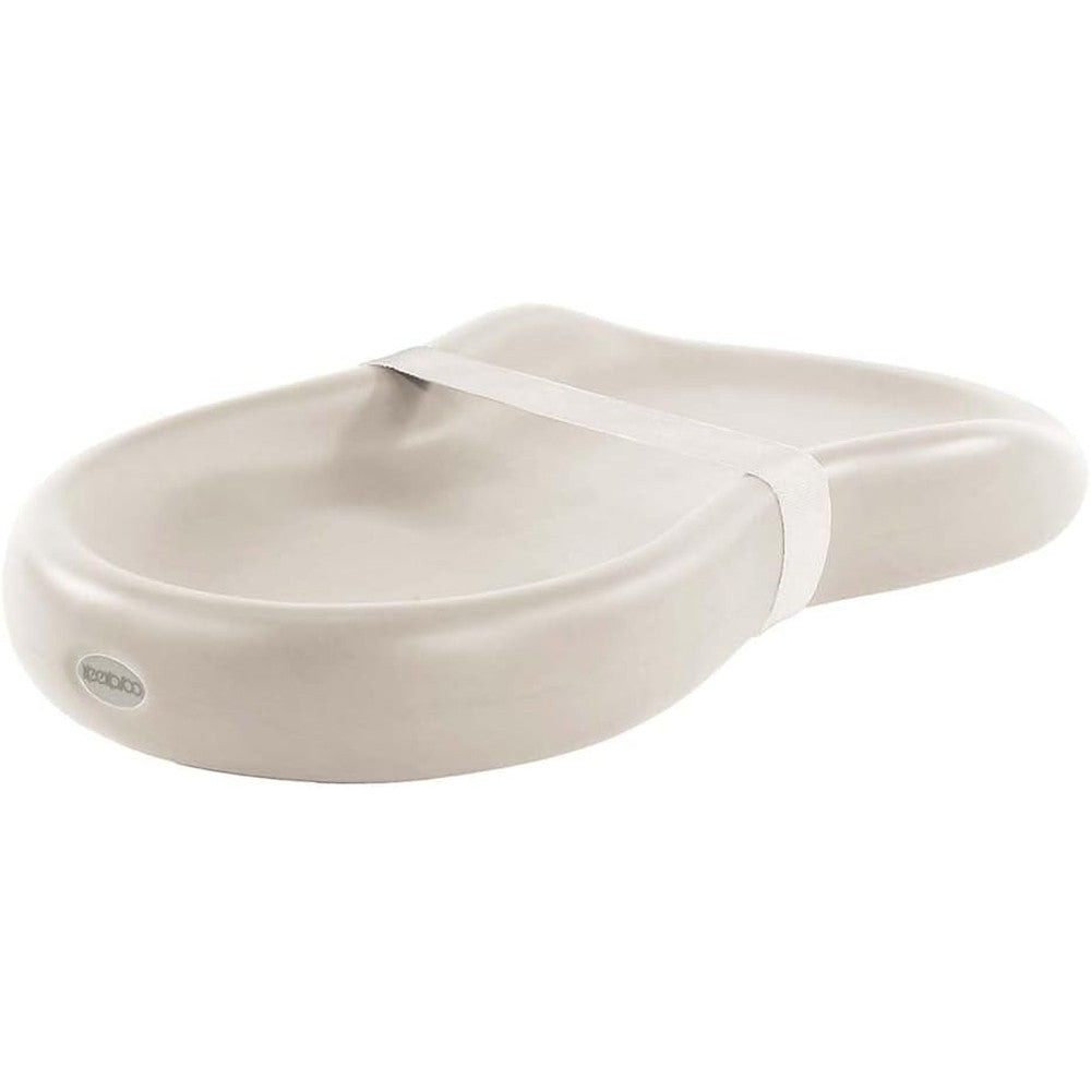 Keekaroo peanut changer front view baby vanilla changing pad
