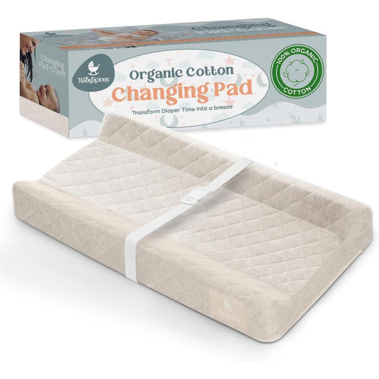 Zicoto contoured baby changing pad front view