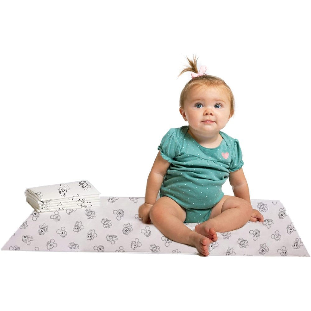 J.L. Childress Disney Baby disposable changing pads pack front view