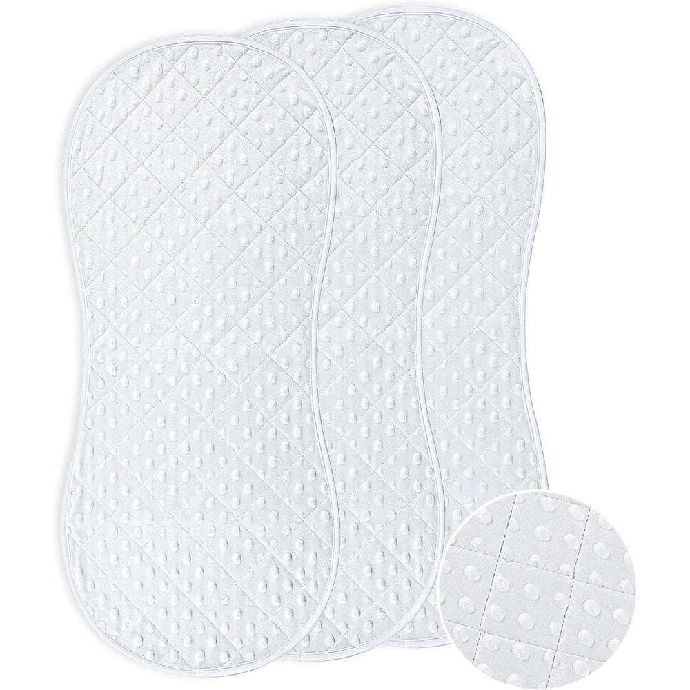 Mabozoo 3 pack peanut shaped changing pad liners front view