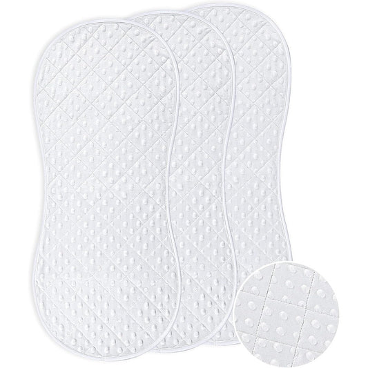 Mabozoo 3 pack peanut shaped changing pad liners front view