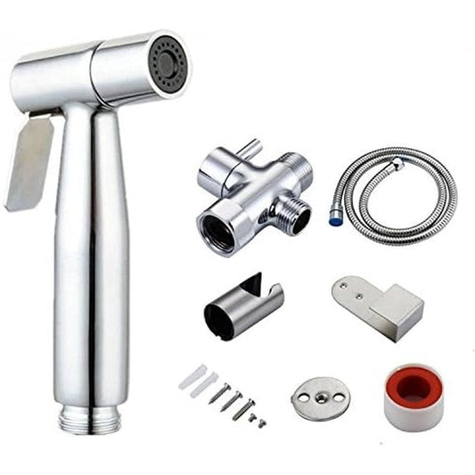Orangehome Stainless Steel Baby Cloth Diaper Sprayer Kit front view