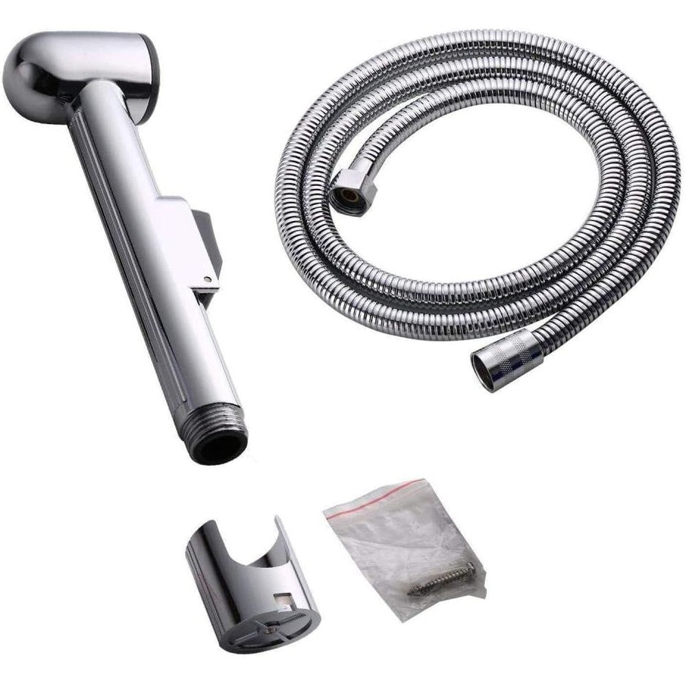UE Muslim shower cloth diaper sprayer kit wall mounted view