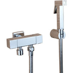 Yhwkzcttt brass chrome handheld bidet sprayer front view