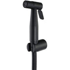 Wimpbladb matte black handheld toilet bidet sprayer front view