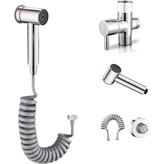 Yujbiltr high pressure handheld bidet sprayer kit front view