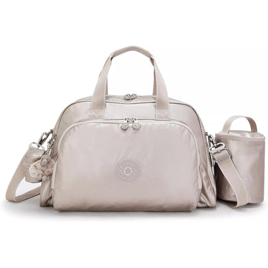 Kipling Women's Camama Solid Diaper Bag front view for parenting