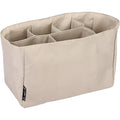 Comicfs baby diaper bag insert organizer in khaki front view