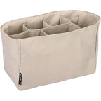 Comicfs baby diaper bag insert organizer in khaki front view