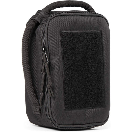 Tactical Baby Gear Tactical Cooler Pouch Black front view showing hook and loop patch panel