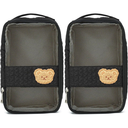 Fwkekye Diaper Bag Organizer Pouches 2 Pack Front View