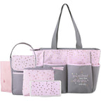 Baby Essentials Diaper Bag Tote front view