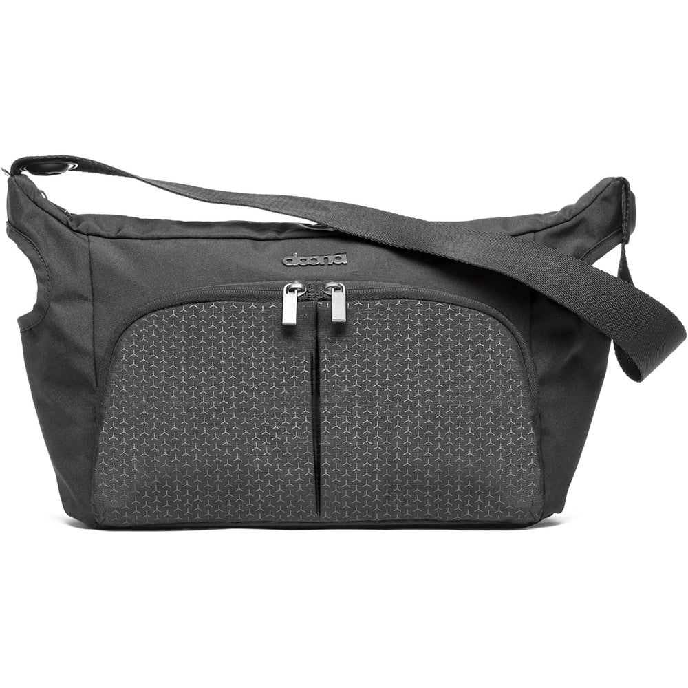 Doona Essentials Bag Nitro Black front view organizer