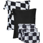 Babygoal 5-piece wet dry bag set with clear travel pouches