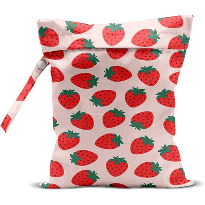 Zcyxuuw strawberry wet bag front view for travel